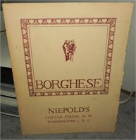 Vintage Niepold's Borghese Catalog