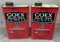 2 - 1 lb Cans Goex FFFG Black Powder