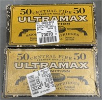 100 rnds Ultramax .45 Colt Ammo