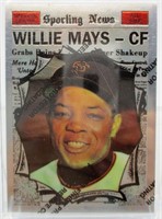1996 Topps Finest Willie Mays No 579 Baseball Card