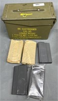 5-20 rnd M14 Military Magazines in Metal Ammo Can