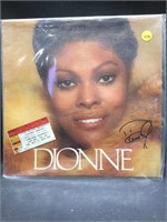 Signed Dionne Warwick LP. No COA