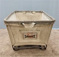 Vtg Dandix Laundry Basket
