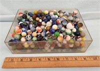 Marbles - (1) Large Box Variety Including Clay /