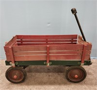 Vintage Wooden & Metal Wagon