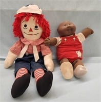 Cabbage Patch Baby / Raggedy Andy - Handmade