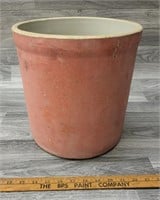 Pink Stoneware Crock