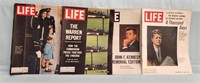 (10) Vintage Life Magazines including