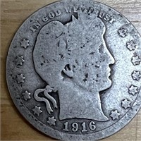 1916 Barber Quarter