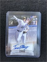 Tanner Murray 2020 Autographed MLB Rookie Card