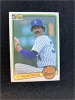 Rollie Fingers 1983 MLB HOFer baseball card