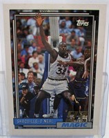 1992 Topps Draft Pick Shaquille O'Neal Rookie Card