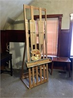 Wooden  Upright Artist Easel