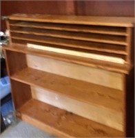 Pine Artist Paint  Shelf unit Book Case 50" Long