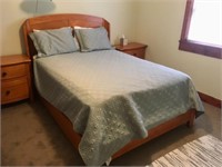 Double Bed 58" Wide     NICE Mattress