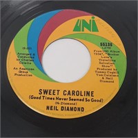 Neil Diamond- Sweet Caroline 45 rpm