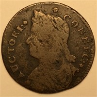 1787 Connecticut Copper  M33.19-2.2 F
