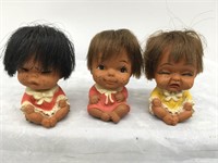 Vintage Moody Cuties Dolls / Made In Korea