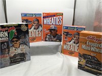 5 Dale Earnhardt Unopened Cereal Boxes