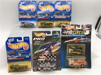 Lot Of 6 Hot Wheels Race Cars In Sealed Packs