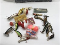 Large Lot Fishing Lures + Floats