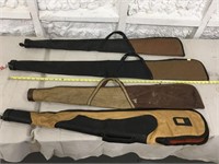 Lot Of 4 Vintage Gun Rifle Cases / Sears