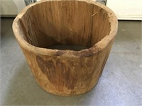Unique Hollowed Out Wooden Stump
