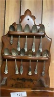 Spoons with rack