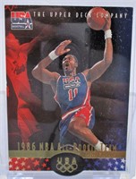 1996 Upper Deck Karl Malone USA Basketball Card