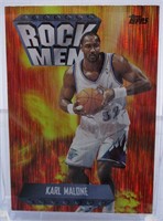 1998 Topps Rock Men Karl Malone Basketball Card