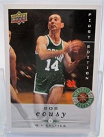 2008 Upper Deck Legends Bob Cousy Basketball Card