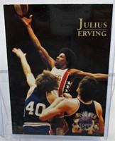 1996 Topps NBA Stars Julius Irving Basketball Card