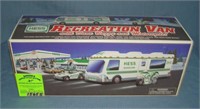 Vintage Hess Recreation van with dune buggy and mo