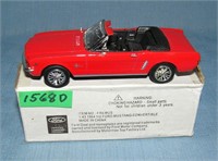 1964 Ford Mustang cast metal promotional in origin
