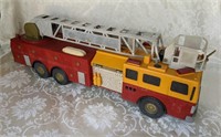 Vintage Plastic Fire Truck