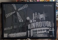 Moulin Rouge with Black Picture Frame