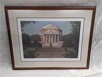G. Hennesy Signed & # Painting "The Rotunda"