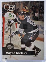 1991 NHL Pro Set Wayne Gretzky No 101 Hockey Card