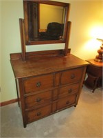 oak washstand