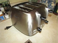 stainless steel toaster