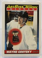 1990 O-Pee-Chee Wayne Gretzky No 522 Hockey Card