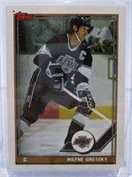 1991 Topps Wayne Gretzky No 321 Hockey Card
