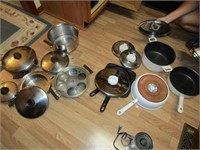 all pots & pans for 1 money