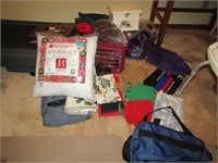 bags,material & misc items for 1 money