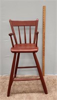 Antique Barn Red Child's Chair