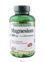 Nature's Bounty Magnesium Plus Electrolytes