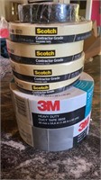 X2 3m heavy duty duct tape and x4 3m masking tape