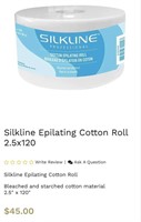 Silkline - Epilating Cotton Roll - 2.5x120