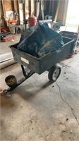 10 CU FOOT UTILITY TRAILER WITH TARPS
