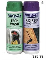 Nikwax Hardshell Cleaning and Waterproofing